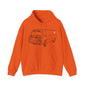 Van Crazy - Dodge A108 1968 - Hooded Sweatshirt