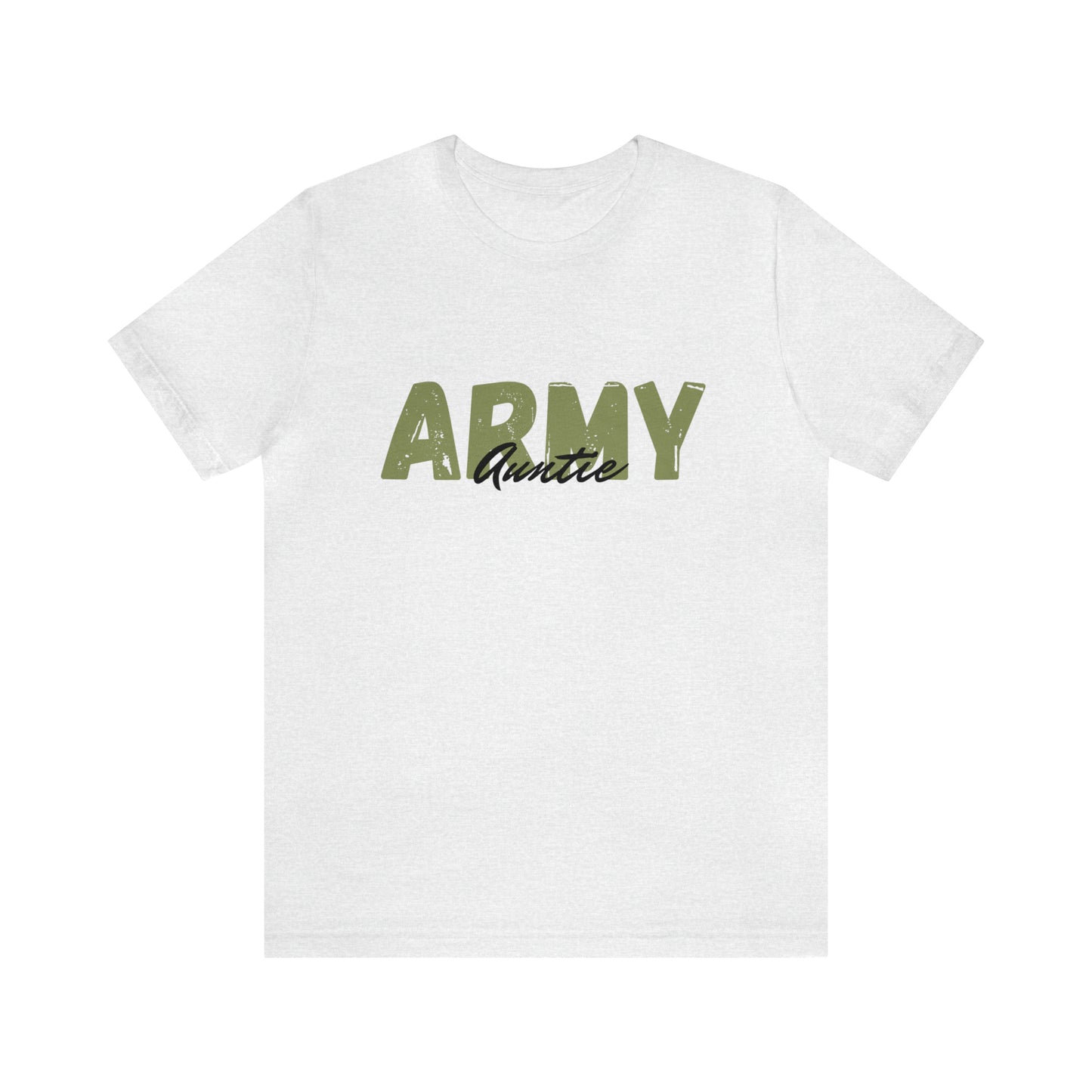 Army Auntie Short Sleeve Tee