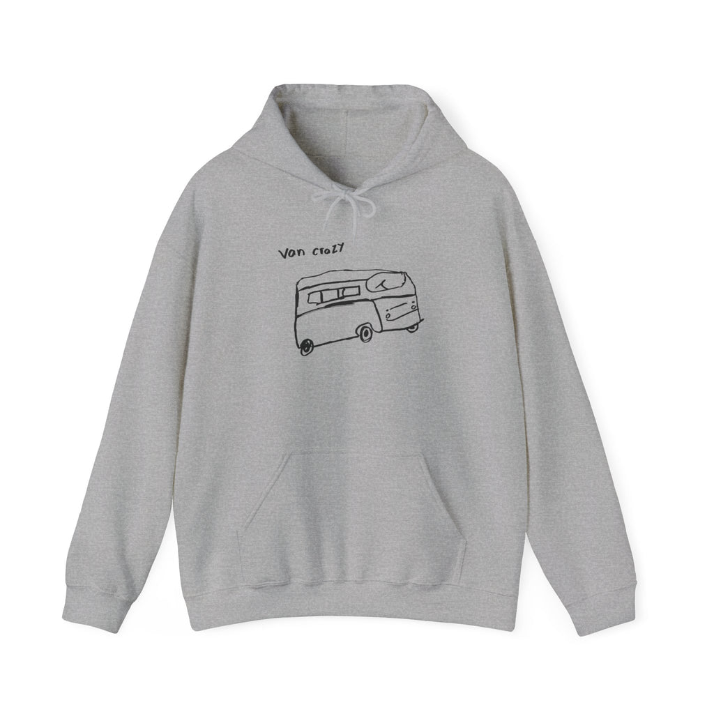 Van Crazy - Designed by Connor - Hooded Sweatshirt