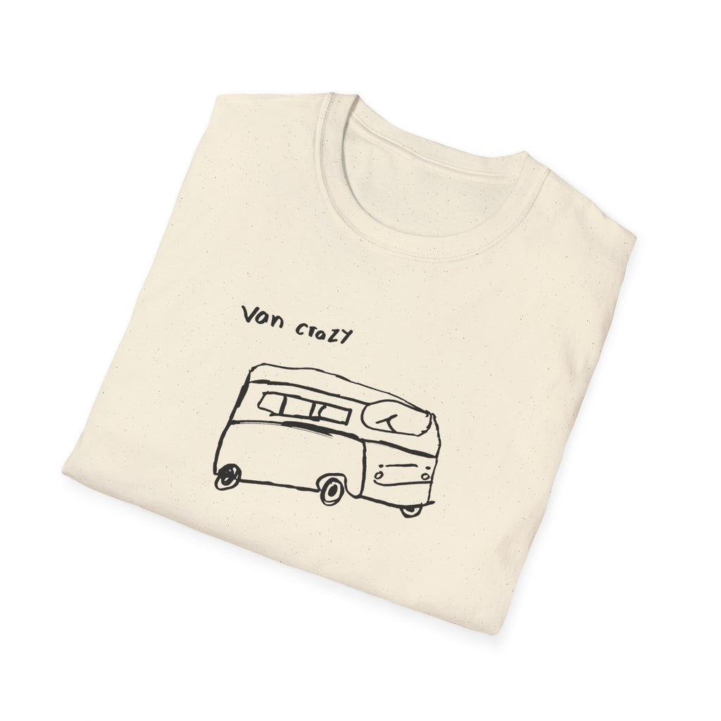 Van Crazy - Designed by Connor - Unisex Adult T-Shirt