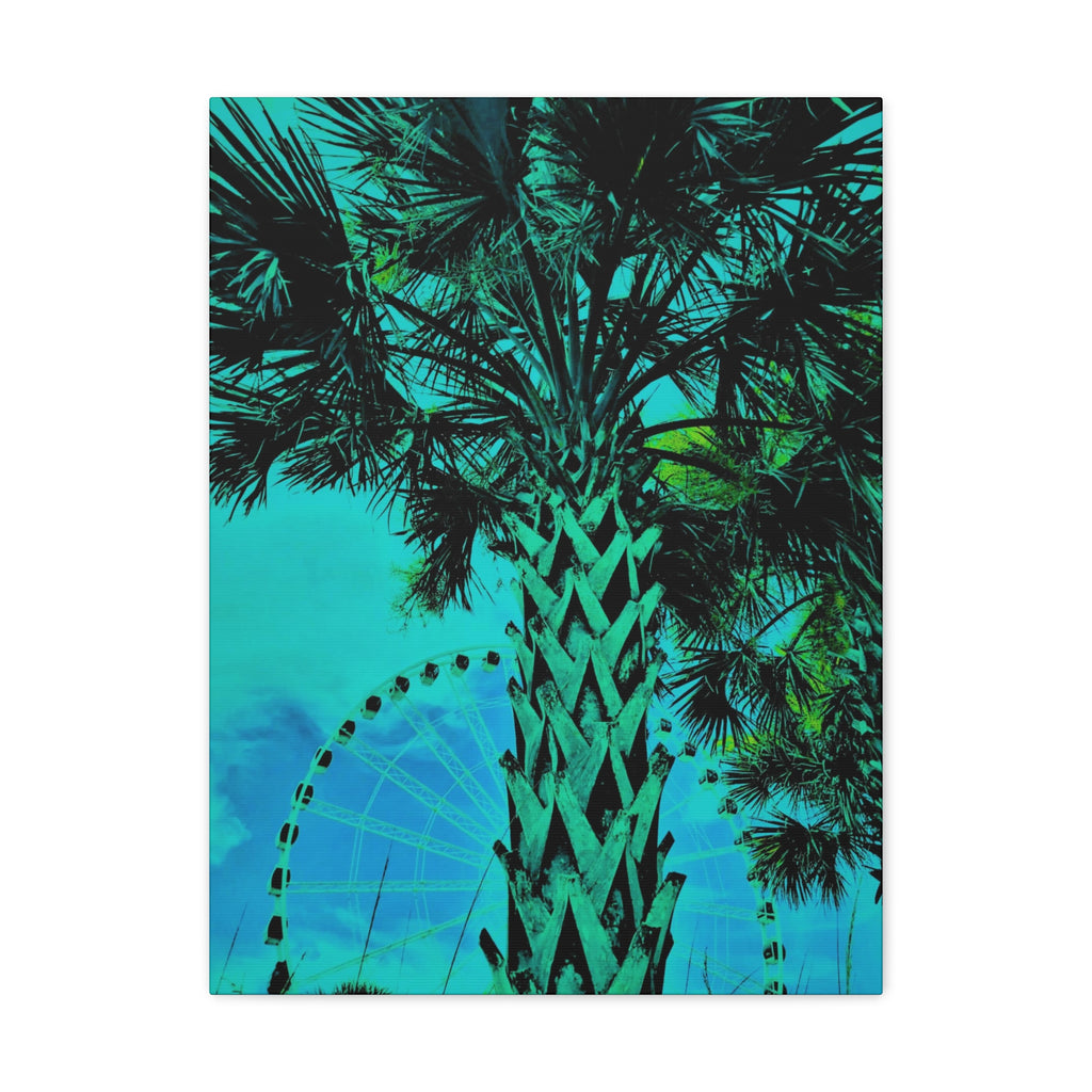 Palm Tree Canvas Gallery Wrap