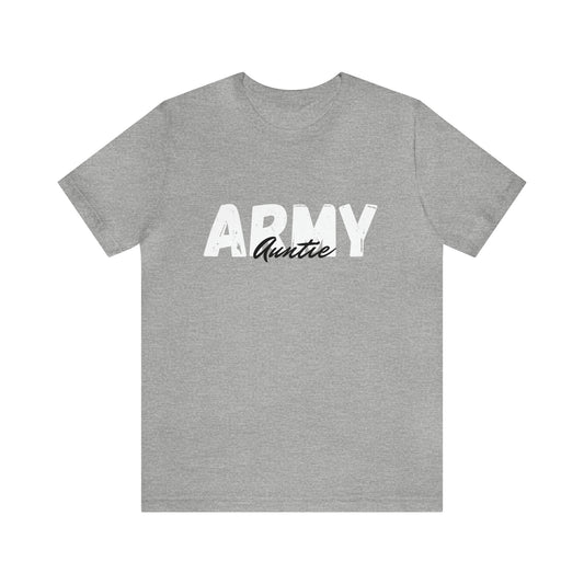 Army Auntie Short Sleeve Tee