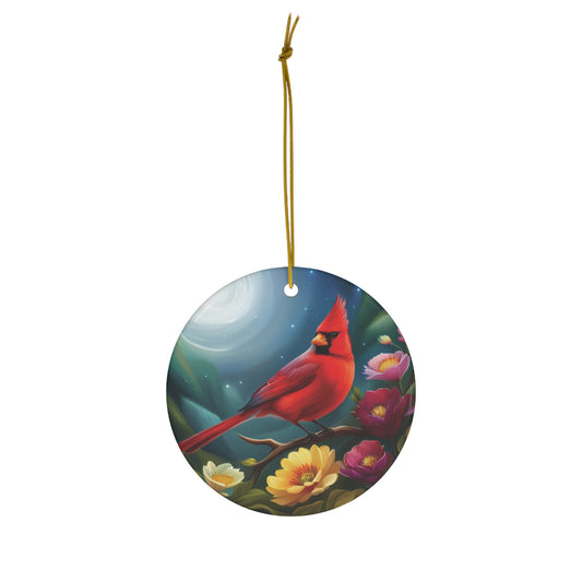 Graceful Cardinal Bird Christmas Ornament - Enhance Your Tree with Natural Beauty