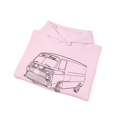 Van Crazy - Dodge A108 1968 - Hooded Sweatshirt