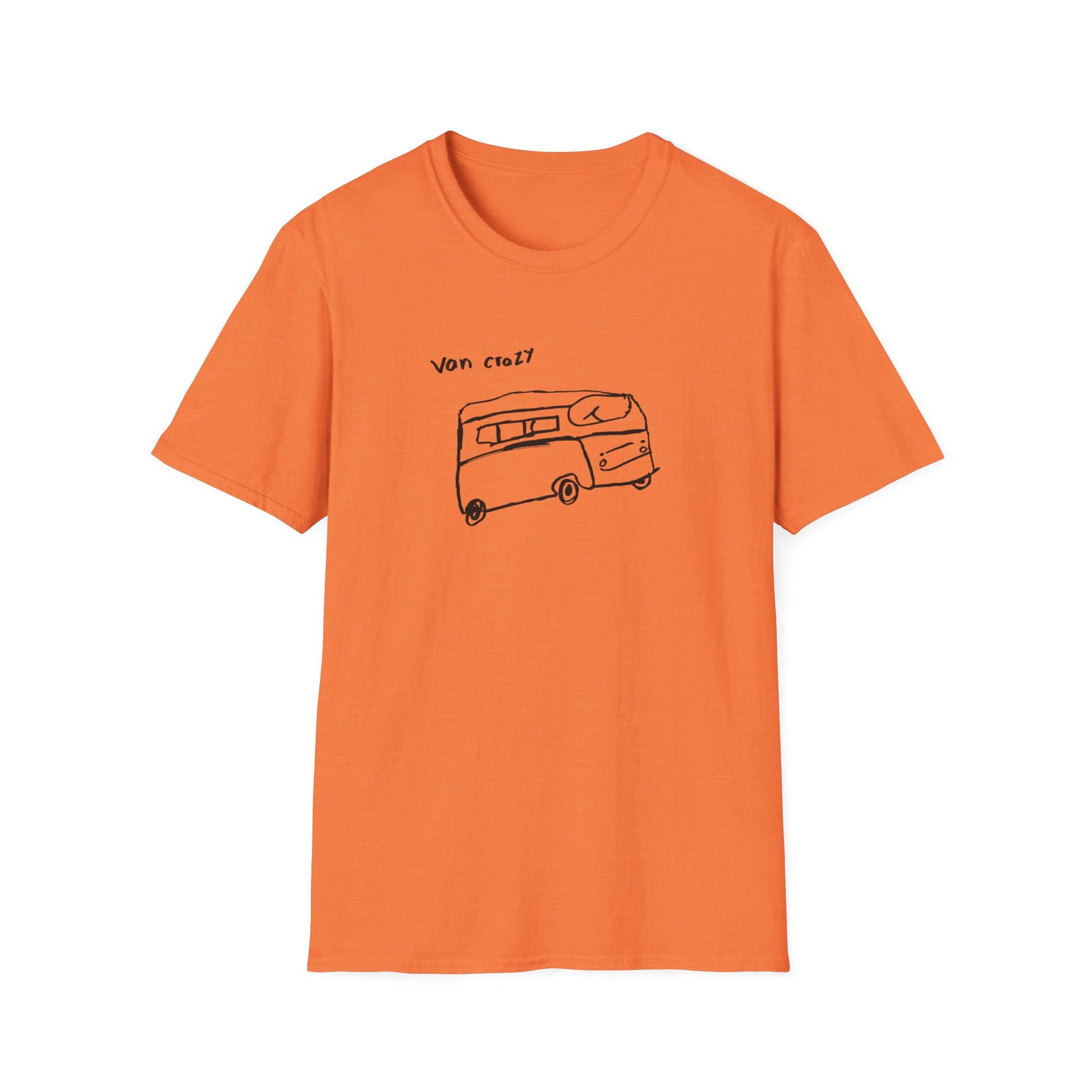 Van Crazy - Designed by Connor - Unisex Adult T-Shirt