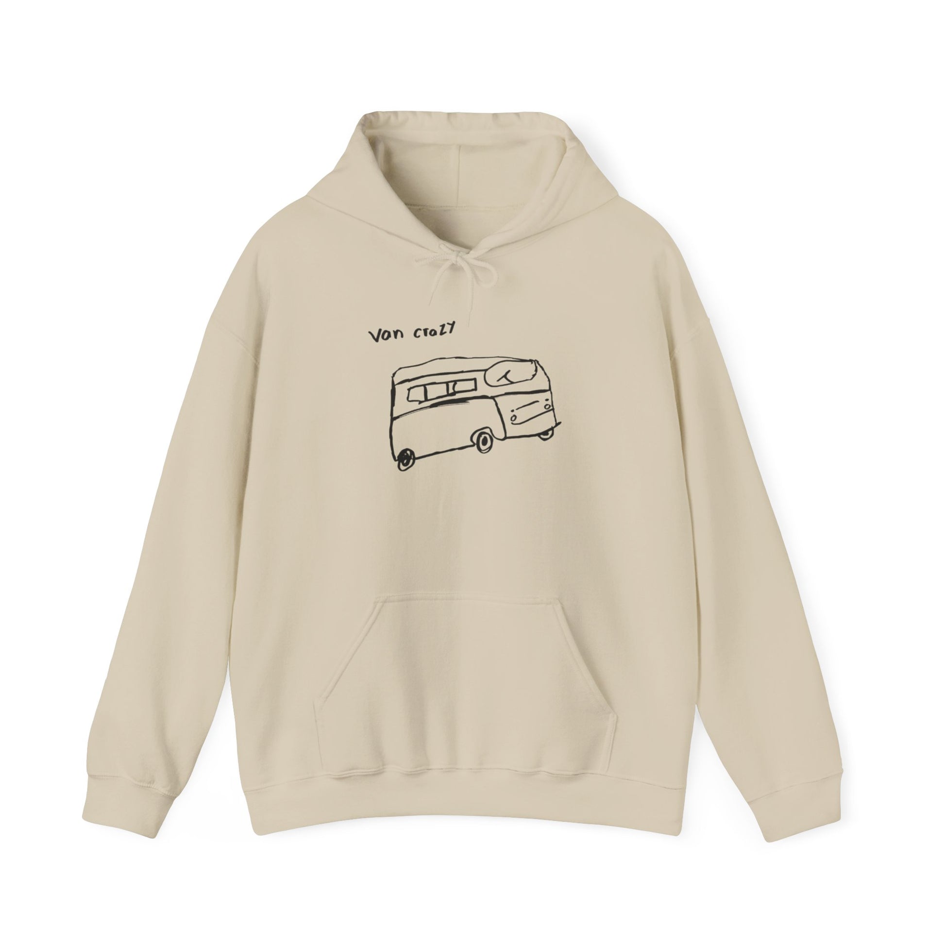 Van Crazy - Designed by Connor - Hooded Sweatshirt
