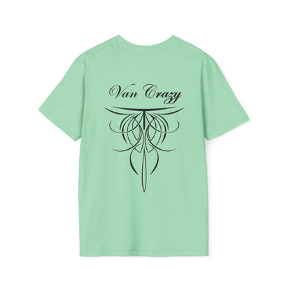 Van Crazy - Pinstriping Design by Eric - Unisex T-Shirt