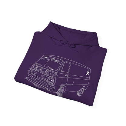 Van Crazy - Dodge A108 1968 - Hooded Sweatshirt