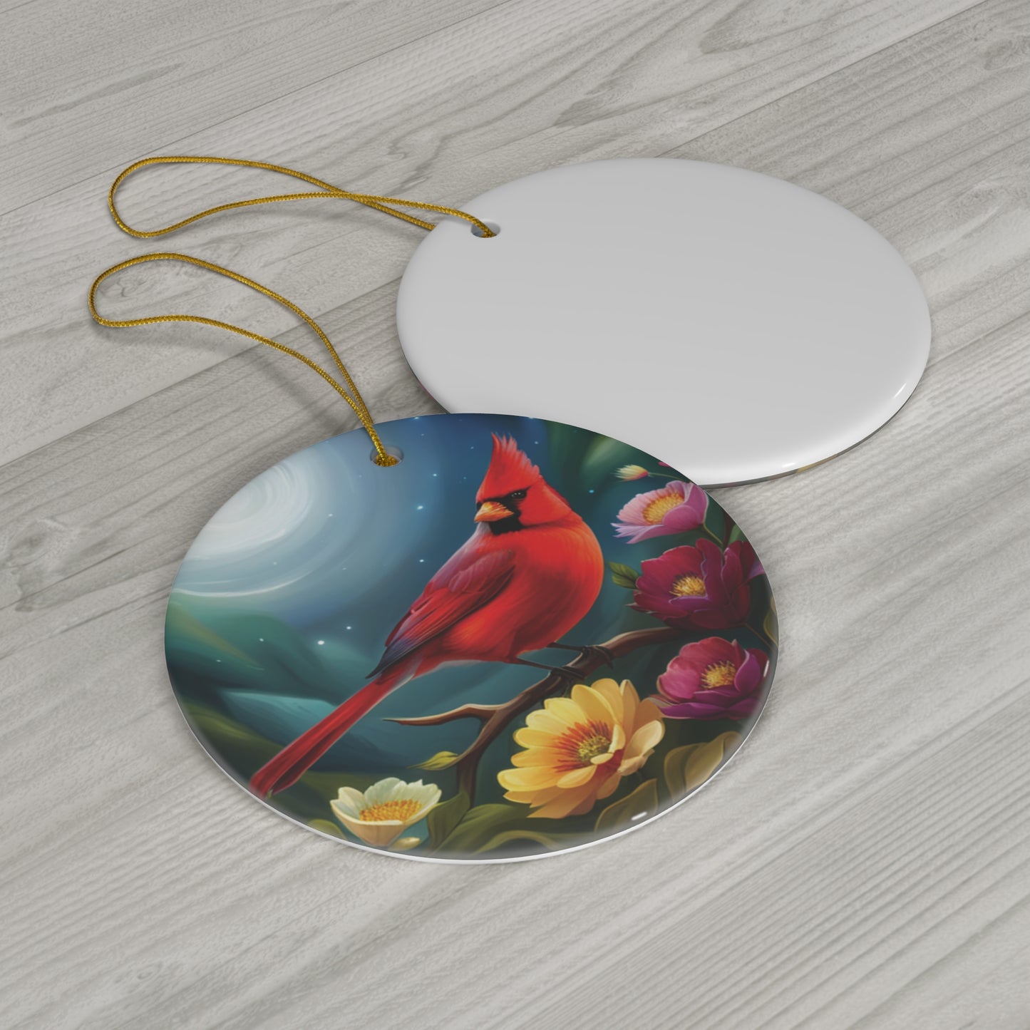 Graceful Cardinal Bird Christmas Ornament - Enhance Your Tree with Natural Beauty