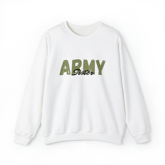 Army Sister Crewneck Sweatshirt