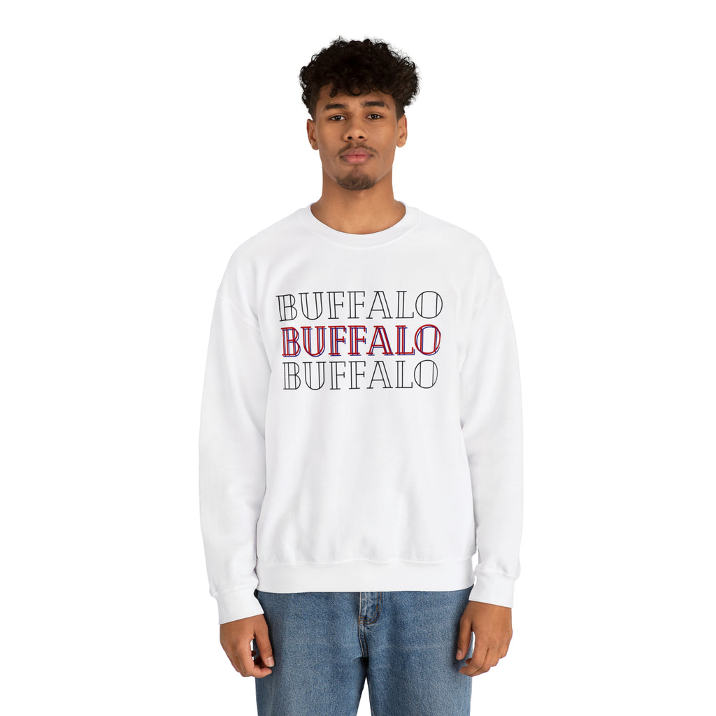 Buffalo Crewneck Sweatshirt - Cozy and Stylish