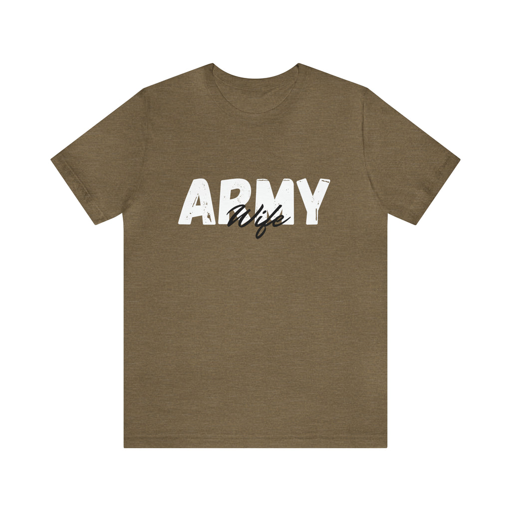 Army Wife Short Sleeve Tee