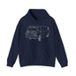 Van Crazy - Dodge A108 1968 - Hooded Sweatshirt