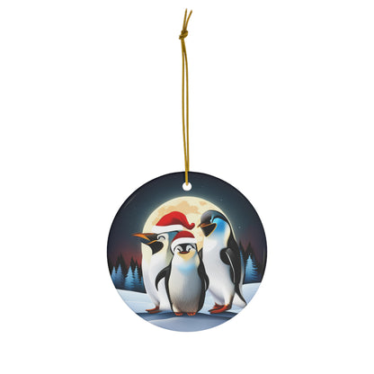 Penguin Christmas Tree Ornament - Charming Holiday Decor