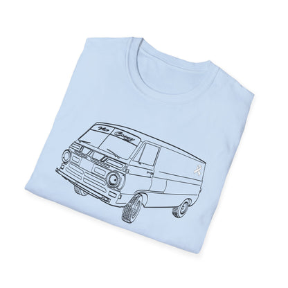 Van Crazy - Dodge A108 1968 - Unisex T-Shirt