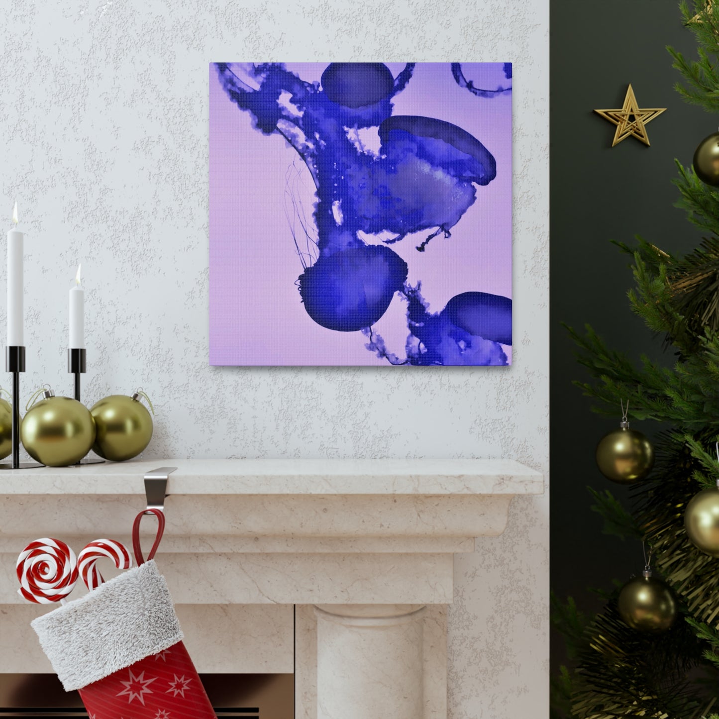 Jellyfish Canvas Gallery Wrap