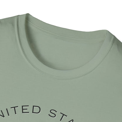 Classic America Unisex Softstyle Tee | Simple Design for Everyday Comfort