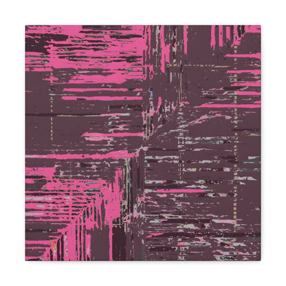 Pink Abstract Canvas Gallery Wrap