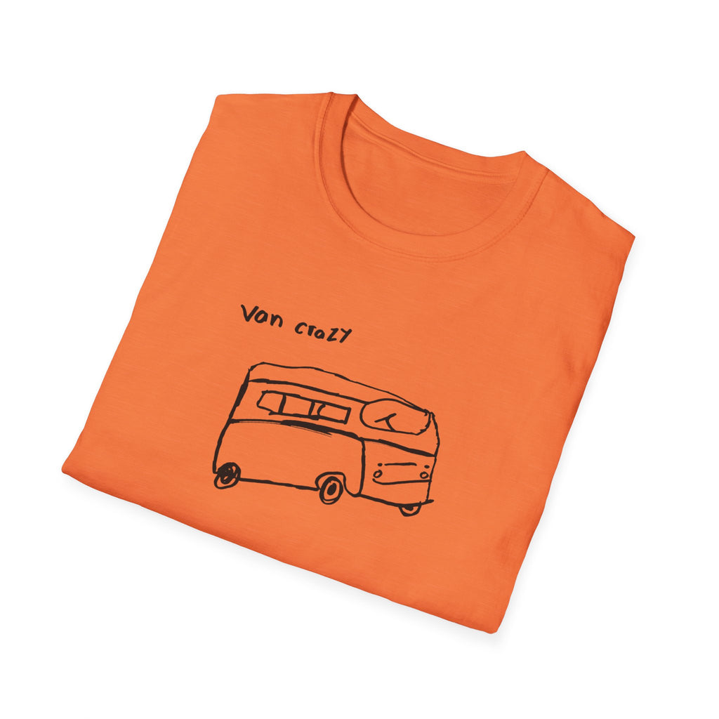 Van Crazy - Designed by Connor - Unisex Adult T-Shirt