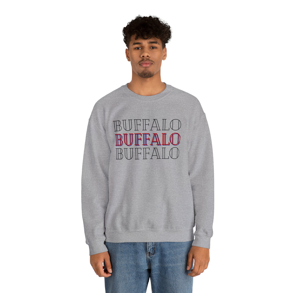 Buffalo Crewneck Sweatshirt - Cozy and Stylish