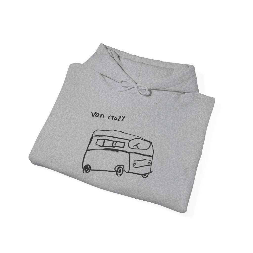 Van Crazy - Designed by Connor - Hooded Sweatshirt