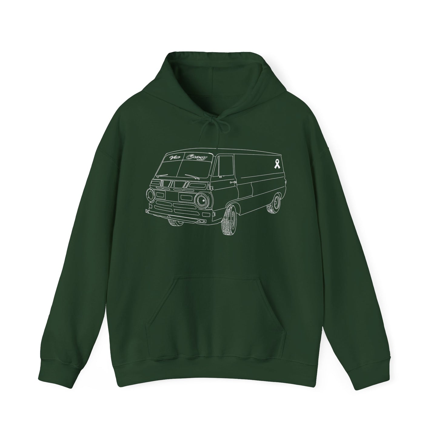 Van Crazy - Dodge A108 1968 - Hooded Sweatshirt