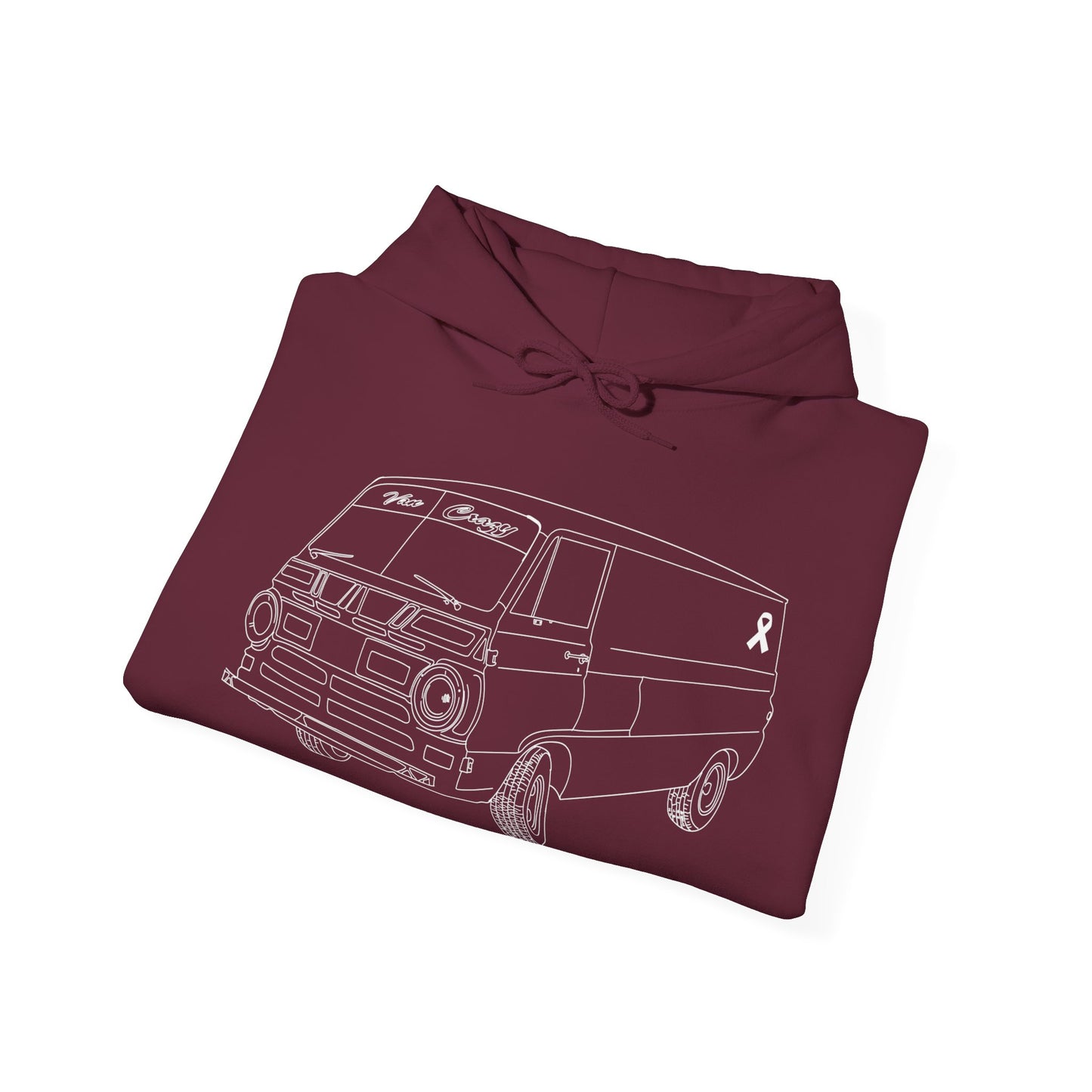 Van Crazy - Dodge A108 1968 - Hooded Sweatshirt