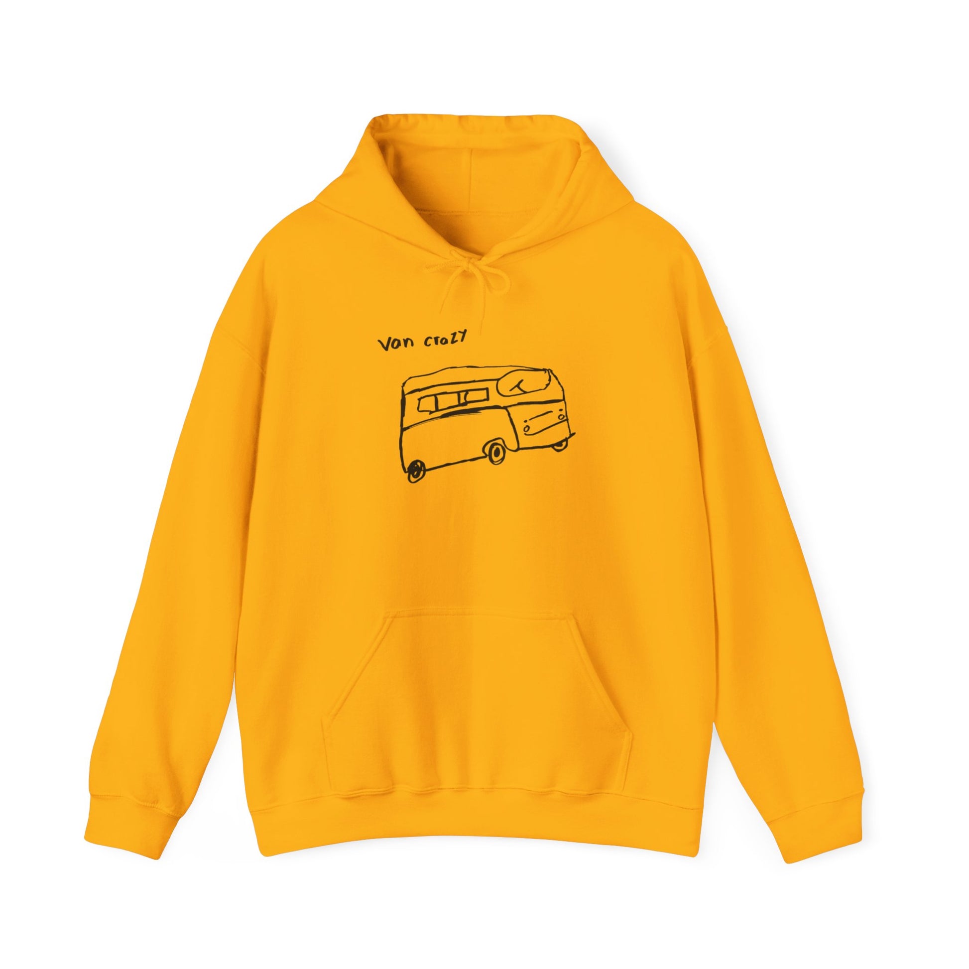Van Crazy - Designed by Connor - Hooded Sweatshirt