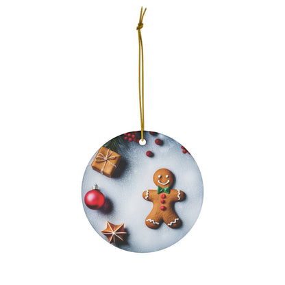 Gingerbread Man Christmas Ornament - Sweeten Your Tree with Holiday Delight - Holiday Decor