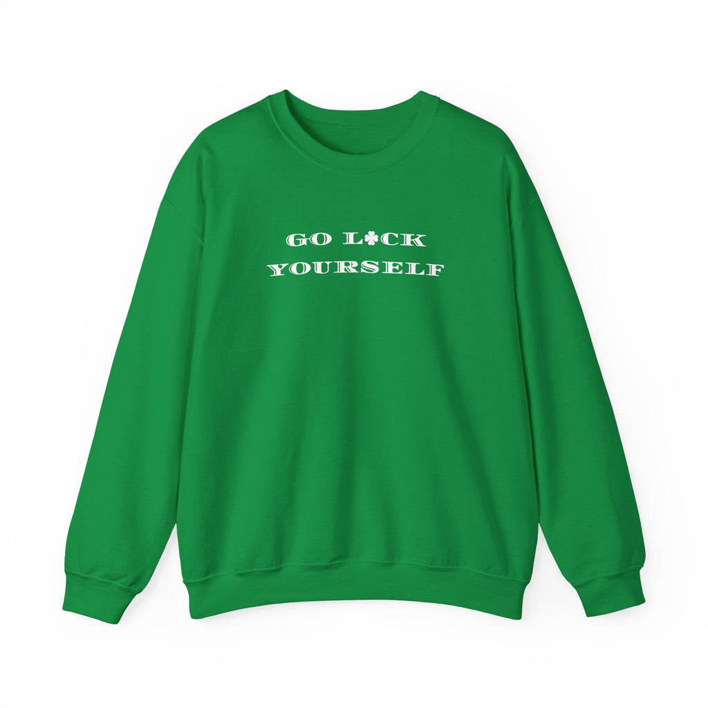Go Luck Yourself - St. Patty's Casual Unisex Crewneck Sweatshirt