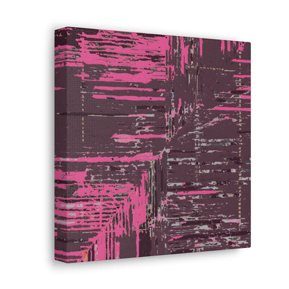 Pink Abstract Canvas Gallery Wrap