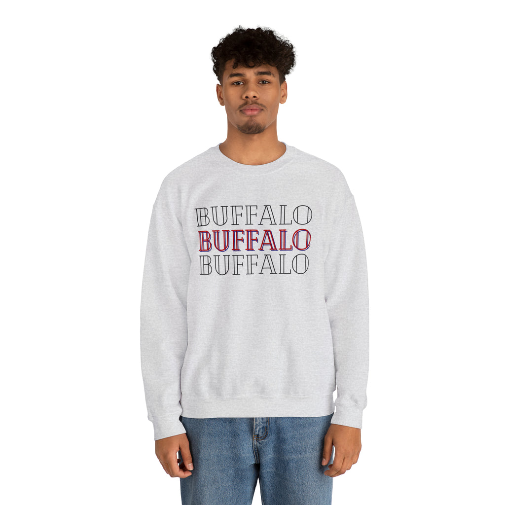 Buffalo Crewneck Sweatshirt - Cozy and Stylish