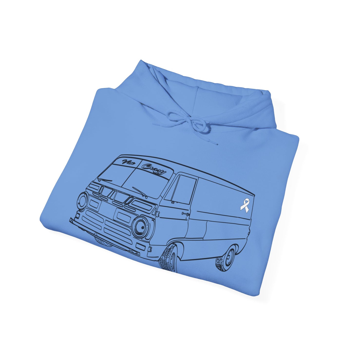 Van Crazy - Dodge A108 1968 - Hooded Sweatshirt