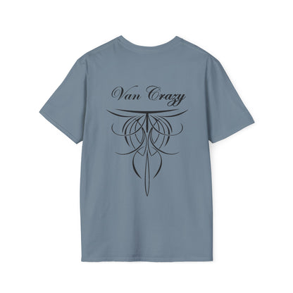 Van Crazy - Pinstriping Design by Eric - Unisex T-Shirt