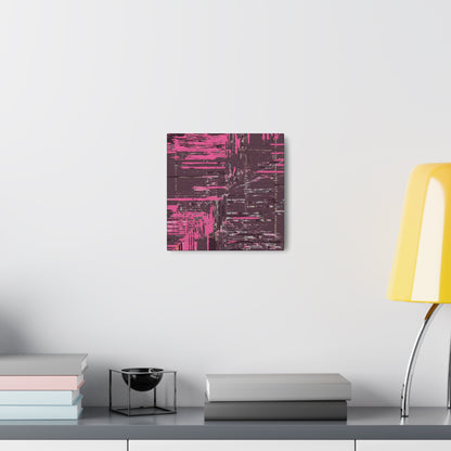 Pink Abstract Canvas Gallery Wrap