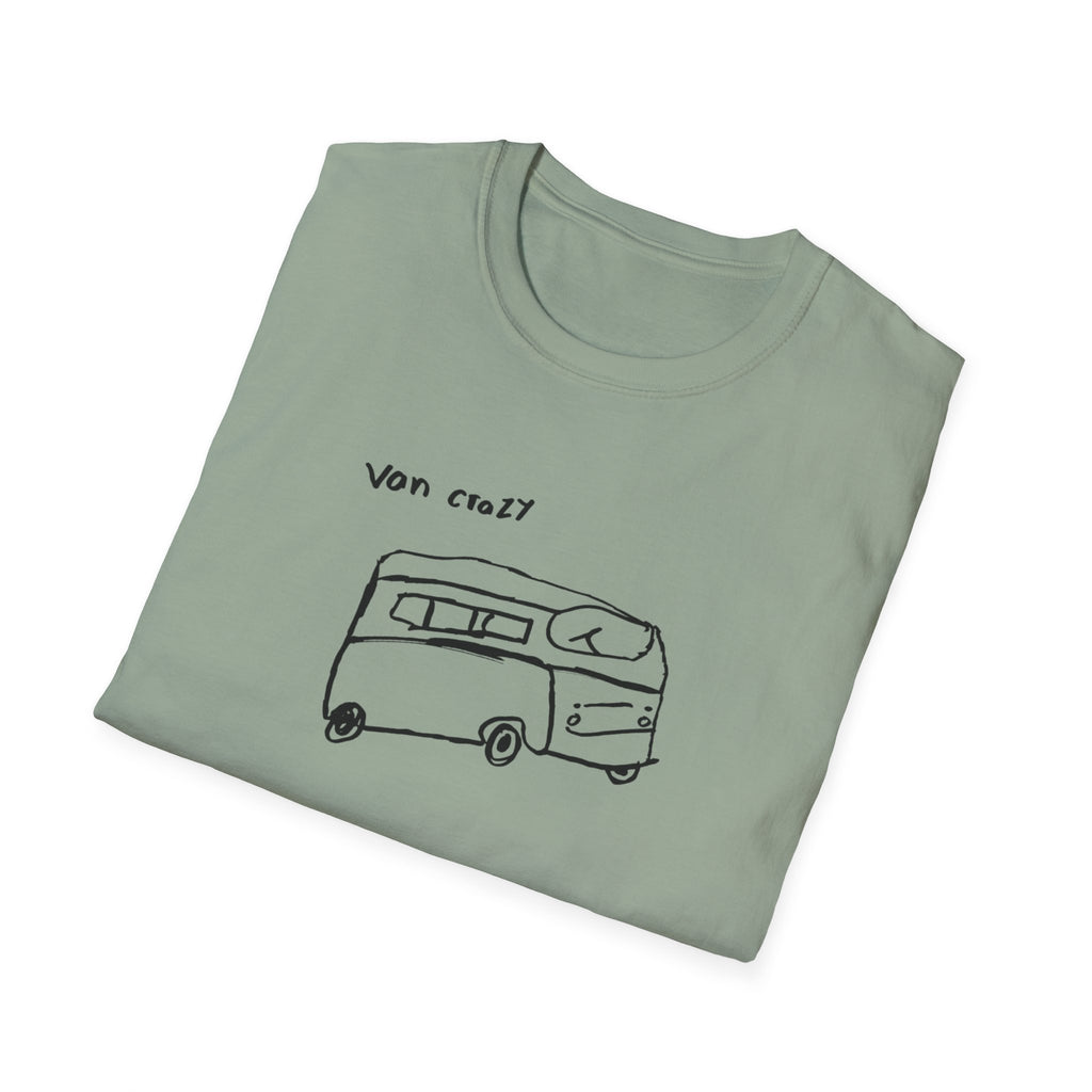 Van Crazy - Designed by Connor - Unisex Adult T-Shirt