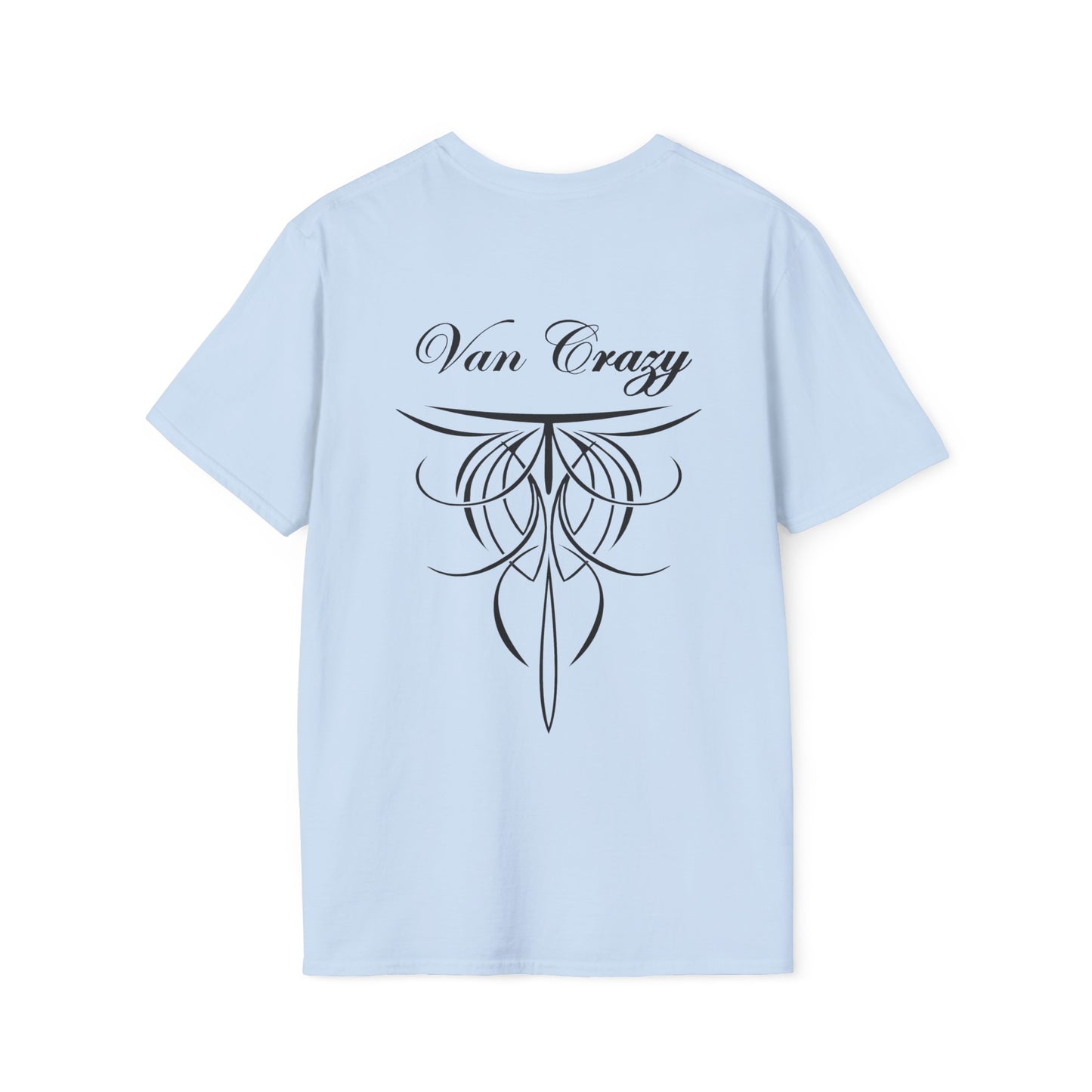 Van Crazy - Pinstriping Design by Eric - Unisex T-Shirt