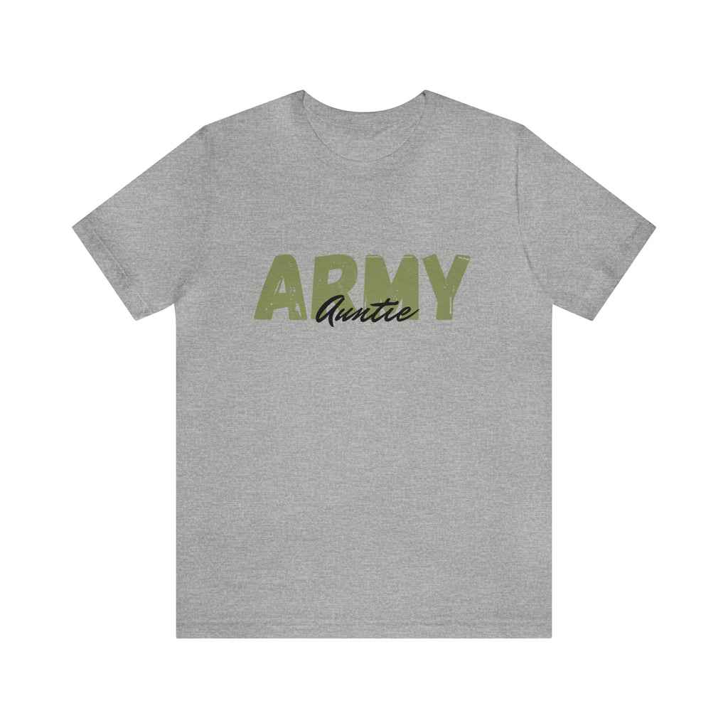 Army Auntie Short Sleeve Tee