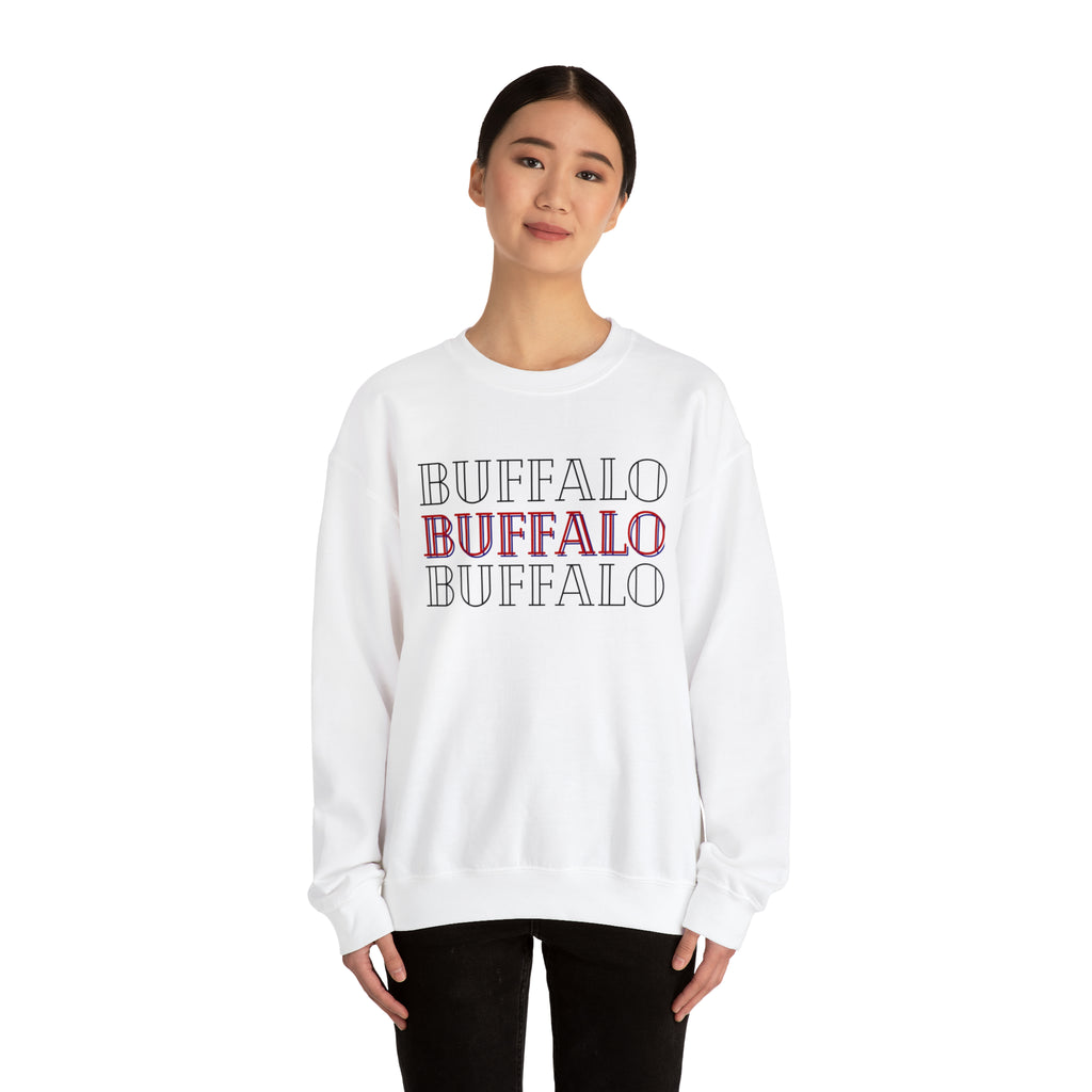 Buffalo Crewneck Sweatshirt - Cozy and Stylish