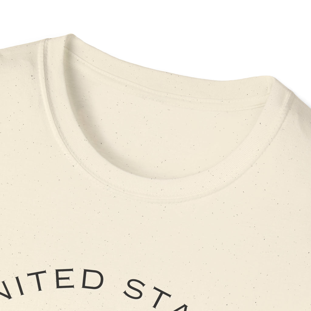 Classic America Unisex Softstyle Tee | Simple Design for Everyday Comfort