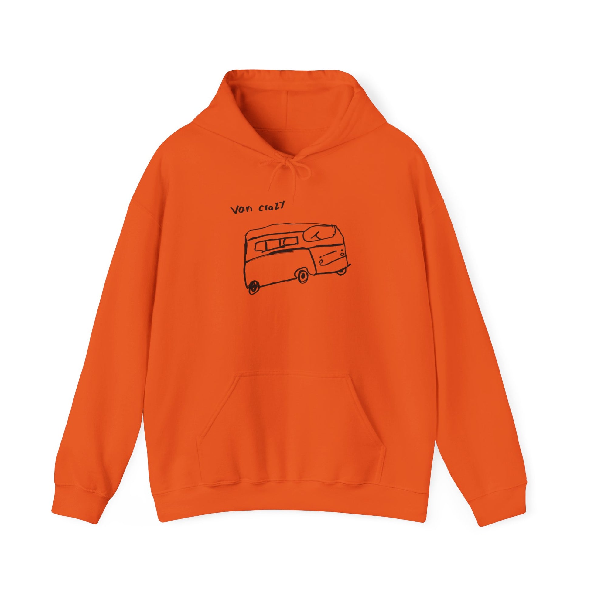 Van Crazy - Designed by Connor - Hooded Sweatshirt