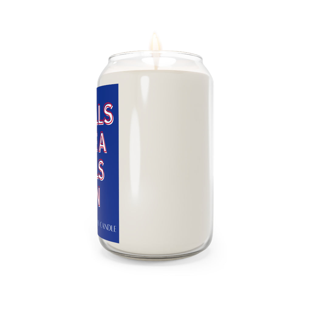 Smells Like a Bills Win Scented Candle - Game Day Bliss Fragrance