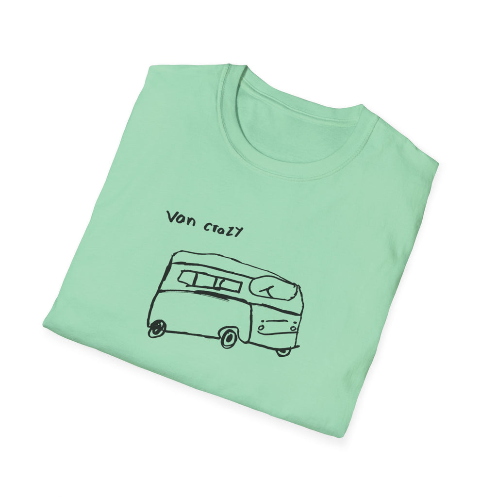 Van Crazy - Designed by Connor - Unisex Adult T-Shirt