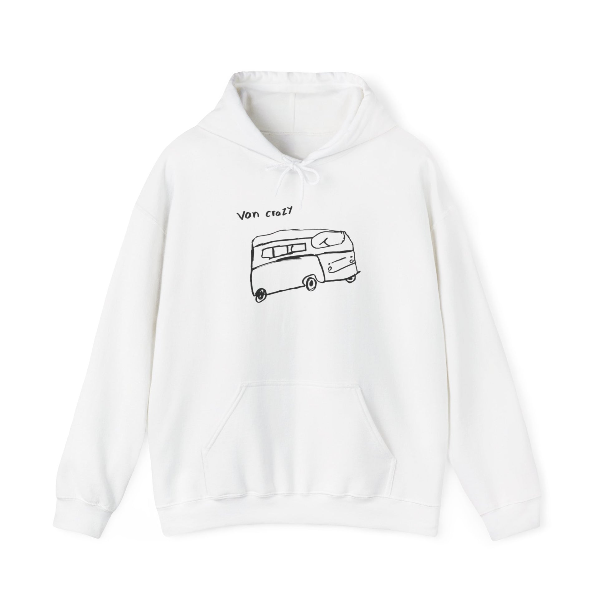 Van Crazy - Designed by Connor - Hooded Sweatshirt
