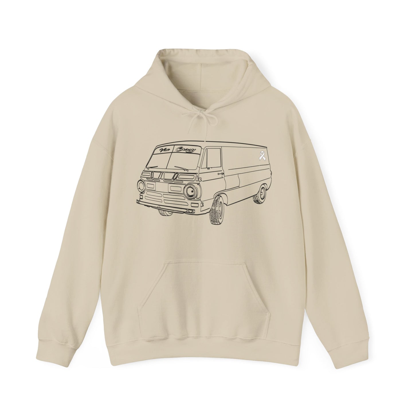 Van Crazy - Dodge A108 1968 - Hooded Sweatshirt