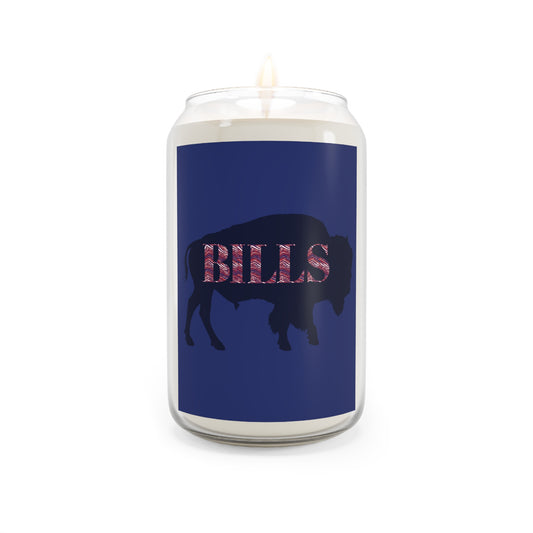 Buffalo Bills Comfort Spice Scented Candle - Gameday-Ready Fragrance