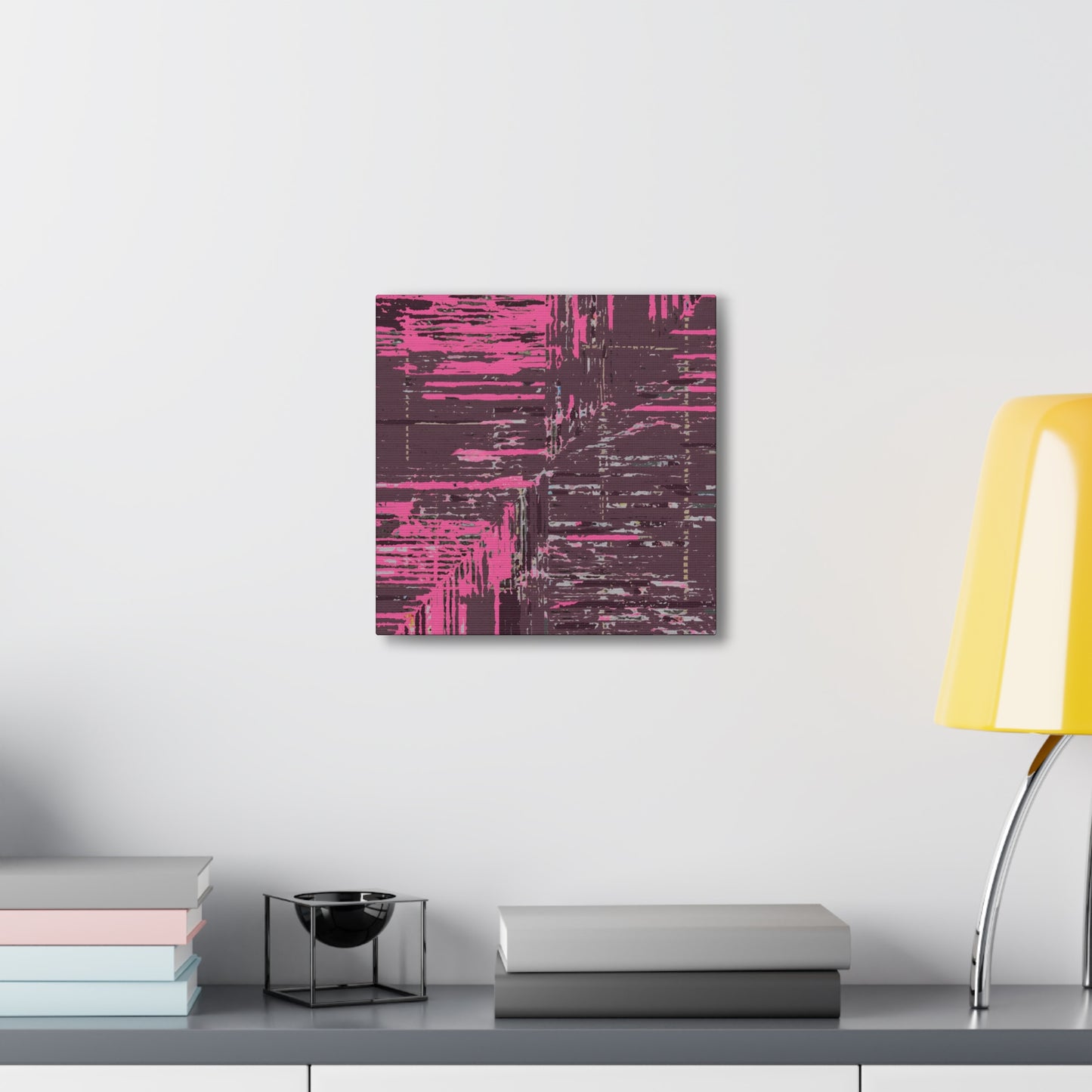 Pink Abstract Canvas Gallery Wrap