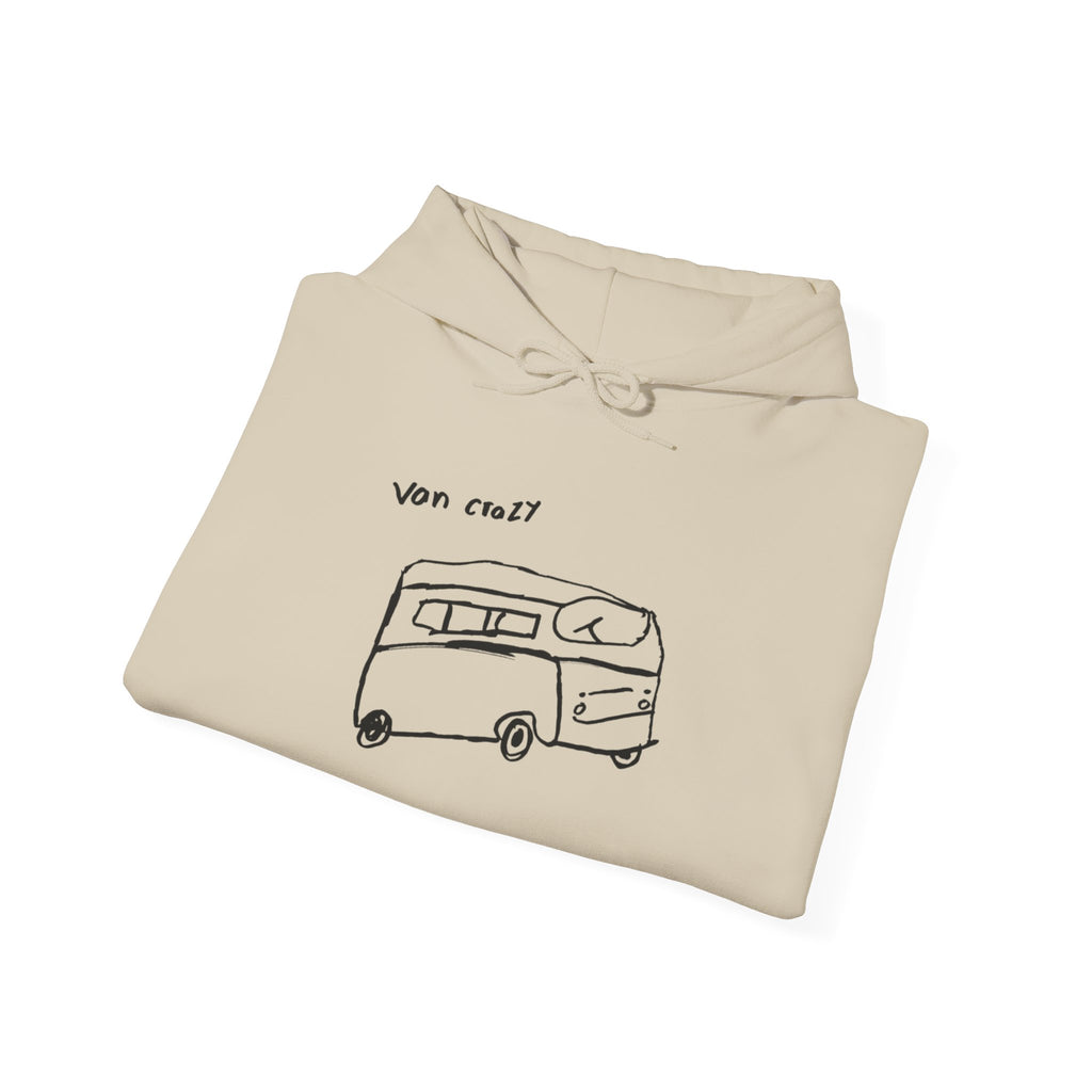 Van Crazy - Designed by Connor - Hooded Sweatshirt