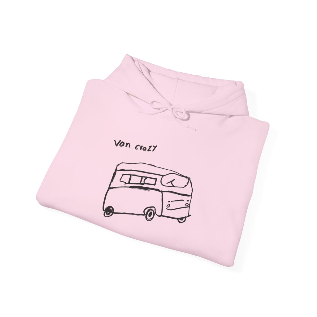 Van Crazy - Designed by Connor - Hooded Sweatshirt