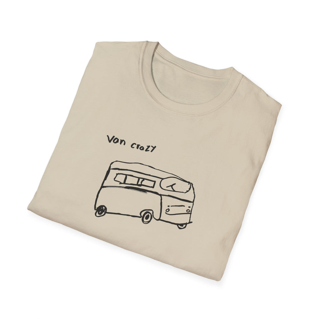 Van Crazy - Designed by Connor - Unisex Adult T-Shirt